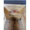 Image 2 : GARGOYLE MOBIL GREASE SIX 10 LB CAN WOODEN CRATE GOOD GRAPHICS LOCATION: LOWER LEFT