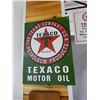 Image 2 : LOT OF COLLECTIBLES - REPRO TEXACO HANGING DST SIGN WITH BRACKET- REPRO-  TEXACO SST SIGN- REPRO - B