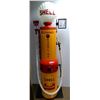 Image 1 : GILBERT & BARKER MODEL NO. GB65 5 GAL GAS PUMP PROFESSIONALLY RESTORE TO SHELL - SIGHT GLASS -  ADJU