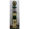 Image 1 : HAYES EQUIPMENT MFG SINGLE VISIBLE 5 GAL GAS PUMP PROFESSIONALLY RESTORED TO INDEPENDENT GASOLINE - 