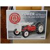 Image 2 : GROUPING OF FORD, ATLAS & MASTERCRAFT- REPRO MASTERCRAFT SAW BLADE CLOCK- TRACTOR SST SIGNS-  FORD B