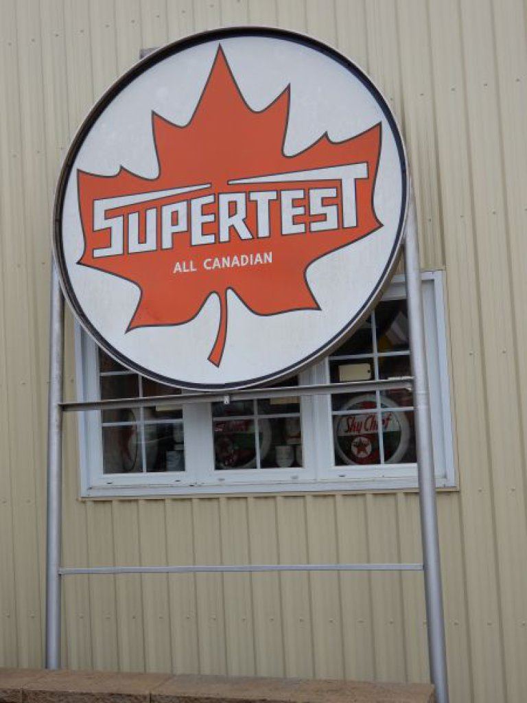 Small Super Test Sign RARE ORIGINAL SUPERTEST STATION DSP SIGN & BRACKET SPACE FOR STATION ...
