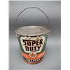 Image 2 : SUPERTEST SUPERDUTY 25 LB PAIL BILINGUAL - CORRECT LID- PAINT LOSS & SURFACE RUST LOCATION: SUPERTES