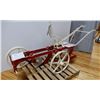 Image 8 : COCKHUTT # 2 TWO FURROW DRAG PLOW RESTORED- WITH DOCUMENTATION LOCATION: UPPER LEFT