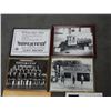Image 2 : VARIETY OF SUPERTEST ROYAL VISIT SOUVENIRS FRAMED PICTURES - ADVERTISING - SERVICE ORDERS -  PLYWOOD