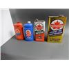 Image 2 : LOT OF SUPERTEST CANS CLEANING SOLVENT GALLON CAN & WHITE NAPHTHA 48 OZ  CAN  WITH CORRECT TOPS - OU