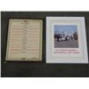 Image 1 : LOT OF 2 B/A FRAMED COLLECTIBLES B-A BOWTIE PLEDGE OF SERVICE -SOME WATER STAINING  -  B/A STATION H