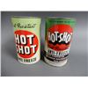 Image 1 : 2 HOT SHOT ANTI-FREEZE IMP. QT. CANS BILINGUAL- ONE NO TOP- - GOOD CONDITION LOCATION: LOWER BACKROO