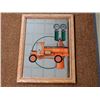 Image 1 : BRITISH AMERICAN OIL CO. FRAMED MIRROR 22 3/4" X 17 1/2" - GOOD CONDITION LOCATION: LOWER BACKROOM