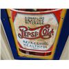 Image 2 : FRAMED 5 CENT PEPSI SST SIGN 50" X 17 1/2" - MADE IN CANADA- SOME PAINT LOSS