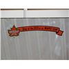 Image 2 : SUPERTEST WASHROOM MIRROR " STOP AT THE SIGN OF THE MAPLE LEAF" - 18" X 12"  - SMALL SILVERING LOSS 