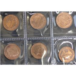 David Gee ½ Sovs (6)1853,55,56,66,67,70