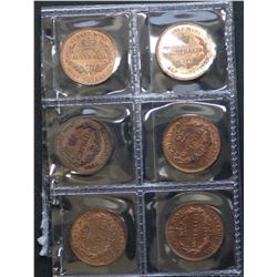 David Gee Sovs (6) 1853,,55,56,57,66,70