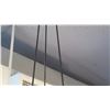 Image 8 : Hanging Ceiling Light Fixture w/Frosted Glass Dome (already removed from ceiling)