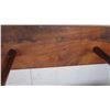 Image 8 : Qty (3) 2-Peg Wooden Peg Rack 19"L x "5"H