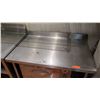 Image 2 : Stainless Steel Prep Table w/ Undershelf & Backsplash 45"x30"x31H