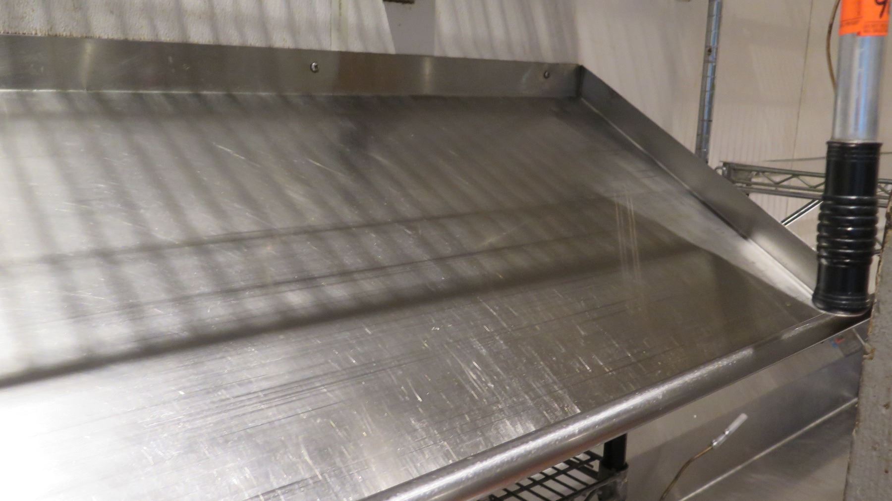 Wall Mount Slanted Rack Shelf - Stainless Steel - 60