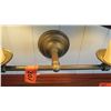 Image 2 : Wall Light Fixture w/ 2 Lamp Shades 12"L x "11"H
