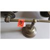 Image 2 : Wall Light Fixture w/ 2 Lamp Shades 12"L x "11"H