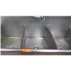 Image 8 : 3-Compartment Sink w/Drainboard 90"L x "37"H