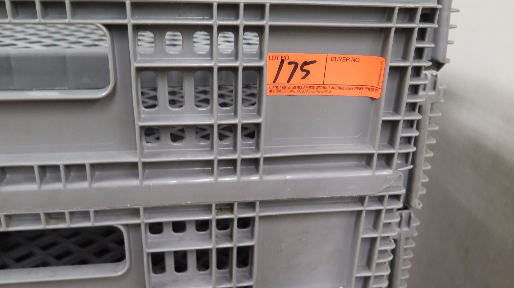 Qty 9 La Tour Stackable Drying Racks w/Transport Dolly - Oahu Auctions