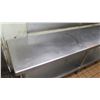 Image 2 : Long Stainless Steel Work Table w/Undershelf - 8ft x 2ft. 33.5" H