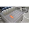 Image 8 : Lot of Shallow Plastic Containers & Lids