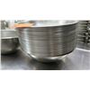 Image 2 : Lot of Round Mixing Bowls - Stainless Steel, Various Sizes