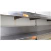Image 2 : Qty 2 Wall Mount Stainless Steel Shelving 102" L, 13" W