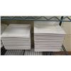 Image 8 : Large Lot of Dinnerware (White Ceramic Plates): Round, Square, Oval (different sizes)
