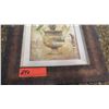 Image 2 : Framed Botanical Print 14.5" x 26.5"