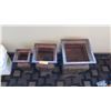 Image 2 : Qty 3 Decorative Metal Planters (Various Sizes) - Largest is 19" H