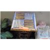 Image 2 : Tall Rattan Plant Stand 29"H