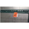 Image 2 : Green Wire Shelving Unit - 5 Shelves Approx. 47.5" x 24" x 74" H