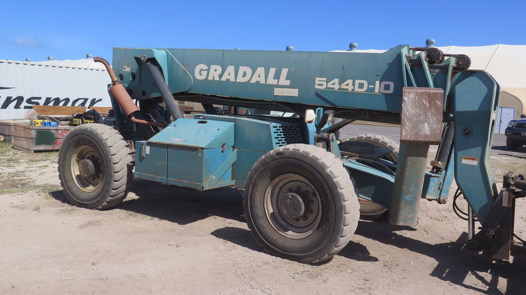 Gradall 544D-10 Telehandler Telescopic Forklift 55' Reach