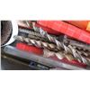 Image 8 : Large Lot of Drill Bits: Twist, Spade, etc., Misc. Attachment Tools