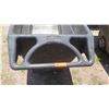 Image 2 : Rubbermaid Gray Storage Cart w/Wheels & Casters (Cracked Sides)