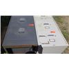 Image 2 : Qty 2 Vertical File Cabinets (Blk and Lt Gray