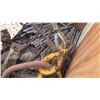 Image 2 : Lot of Steel Cables, Chains, Rods, Lifting Hooks, etc.