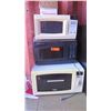 Image 1 : Qty 3 Microwave Ovens: Sharp, Emerson, Sanyo