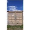 Image 1 : 25-Foot Shipping / Storage Container (Contents Not Included Except Attached Shelving)