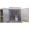 Image 2 : 25-Foot Shipping / Storage Container (Contents Not Included Except Attached Shelving)