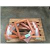 Image 2 : Qty 8 Grooved Solid Cherry Cabinet Door Frames