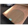 Image 2 : Qty 2 Round Glass Table Tops - 36" Dia and 47.5" Dia