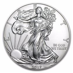 2017 1 oz .999 Pure Silver American Eagle