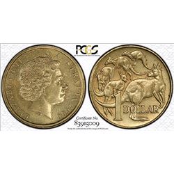2000 Australian One Dollar Mule - PCGS MS 63