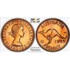 Image 1 : 1955(m) Australian Penny - PCGS PR 65RD