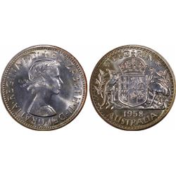 1958(m) Australian Florin - PCGS PR 65