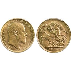 1904-M Australian Sovereign - PCGS MS 61