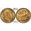 Image 1 : 1908-M Australian Sovereign - PCGS MS 62